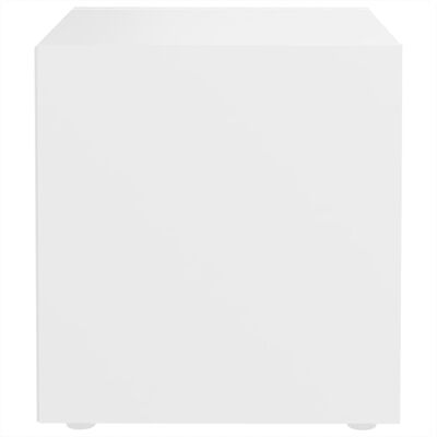 vidaXL fehér forgácslap TV-szekrény 37 x 35 x 37 cm
