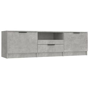vidaXL betonsz&uuml;rke szerelt fa TV-szekr&eacute;ny 140x35x40 cm