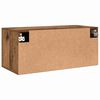 vidaXL Fali Szekr&eacute;ny R&eacute;gi fa 80 x 36.5 x 35 cm Faanyag