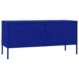 vidaXL tenger&eacute;szk&eacute;k ac&eacute;l TV-szekr&eacute;ny 105 x 35 x 50 cm