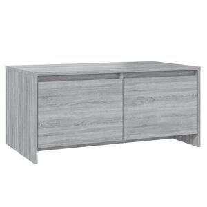 vidaXL sz&uuml;rke sonoma szerelt fa doh&aacute;nyz&oacute;asztal 90x50x41,5 cm