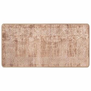 vidaXL Szőnyeg fut&oacute; MARSA Feh&eacute;r 50 x 100 cm Poli&eacute;szter &eacute;s PVC