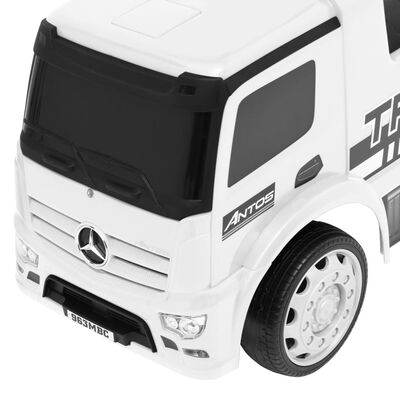 vidaXL fehér Mercedes-Benz kamion pedálos autó