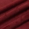 vidaXL Takar&oacute;k 6 pcs Bordeaux piros 130 x 150 cm Gyapj&uacute;