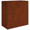 vidaXL corten ac&eacute;l n&ouml;v&eacute;nytart&oacute; 40x80x80 cm