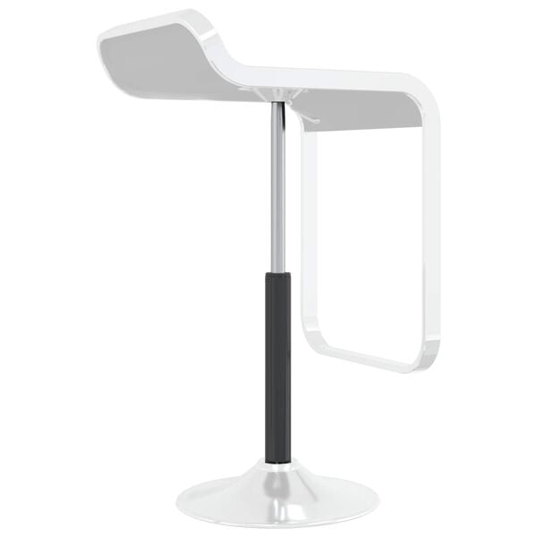 vidaXL Irodai Szék Gázláb Fekete 21,5 cm Vas