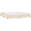 vidaXL kr&eacute;msz&iacute;nű sz&ouml;vet &aacute;gykeret matrac n&eacute;lk&uuml;l 200 x 200 cm