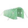 vidaXL z&ouml;ld ac&eacute;lv&aacute;zas melegh&aacute;z 16 m&sup2; 8 x 2 x 2 m