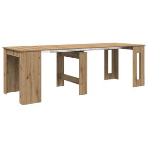 vidaXL &Eacute;tkezőasztal 240 x 85 x 75 cm Szerelt Fa K&eacute;zműves T&ouml;lgy