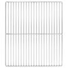 vidaXL Grill r&aacute;cs 45 x 40 cm Rozsdamentes Ac&eacute;l Ez&uuml;st