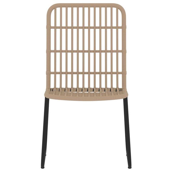 vidaXL 9 r&eacute;szes t&ouml;lgysz&iacute;nű kerti &eacute;tkezőgarnit&uacute;ra