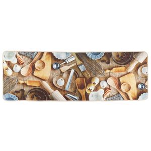 vidaXL t&ouml;bbsz&iacute;nű moshat&oacute; konyhaszőnyeg 60 x 180 cm