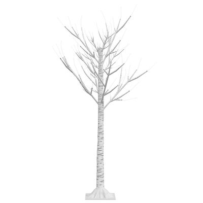 vidaXL 120 LED-es bel-/kültéri kék fűzfa karácsonyfa 1,2 m