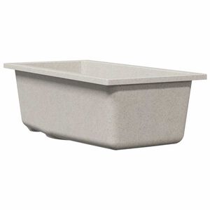 vidaXL Konyhai mosogat&oacute; B&eacute;zs 21 x 44 x 14 cm Gr&aacute;nit