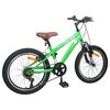 vidaXL Kids Mountain Bike 20 H&uuml;velyk 6-Speed 5-8 &eacute;ves korig val&oacute; Z&ouml;ld