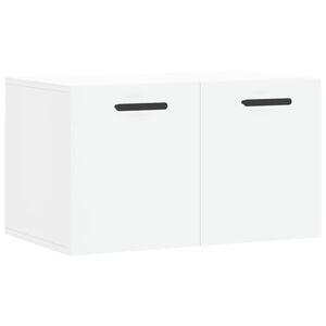 vidaXL feh&eacute;r szerelt fa faliszekr&eacute;ny 60 x 36,5 x 35 cm