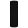vidaXL 15 db fekete négyszögű csúszásmentes lépcsőszőnyeg 75 x 20 cm