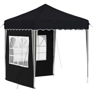 vidaXL Parti s&aacute;tor 195 x 195 x 245 cm Antracitsz&uuml;rke Oxford Sz&ouml;vet