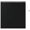 vidaXL Zsaluzia Fekete 160 x 160 cm 35 mm Massz&iacute;v Paulownia fa