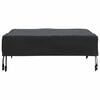 vidaXL Asztal Fedő Egysz&iacute;nű Fekete 72 x 72 x 15 cm sz&ouml;vet