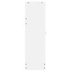 vidaXL Feh&eacute;r fa cipőszekr&eacute;ny 2 rekeszes