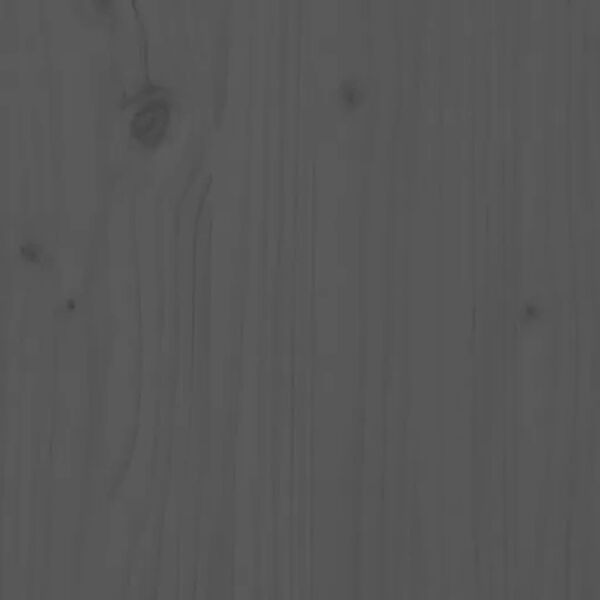 vidaXL szürke tömör fenyőfa ágyfejtámla 163,5x3x81 cm