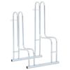 vidaXL padl&oacute;n &aacute;ll&oacute; horganyzott ac&eacute;l ker&eacute;kp&aacute;rtart&oacute; 2 ker&eacute;kp&aacute;rhoz