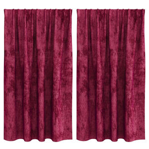 vidaXL B&aacute;rsonyf&uuml;gg&ouml;ny&ouml;k f&uuml;gg&ouml;ny&ouml;kkel 2 pcs bord&oacute; 140 x 140 cm B&aacute;rsony