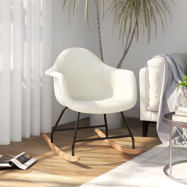 vidaXL kr&eacute;msz&iacute;nű sz&ouml;vet hintasz&eacute;k