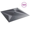 vidaXL 24 db sz&uuml;rke XPS csillagmint&aacute;s fali panel 50 x 50 cm 6 m&sup2;
