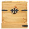 vidaXL mexikói Corona-stílusú fenyőfa tárolóláda 91 x 49,5 x 47 cm