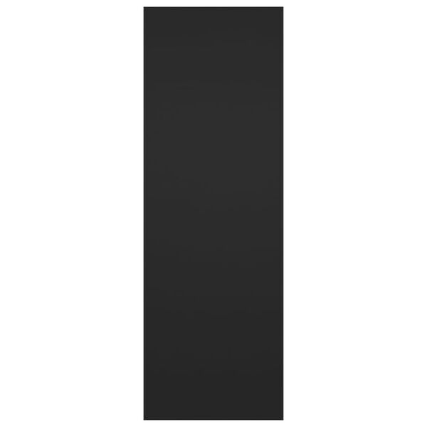 vidaXL fekete szerelt fa TV-szekr&eacute;ny 30,5 x 30 x 90 cm