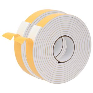 vidaXL &Ouml;ntapad&oacute; habszalag 2 db Feh&eacute;r 30mm x 5m CR Hab