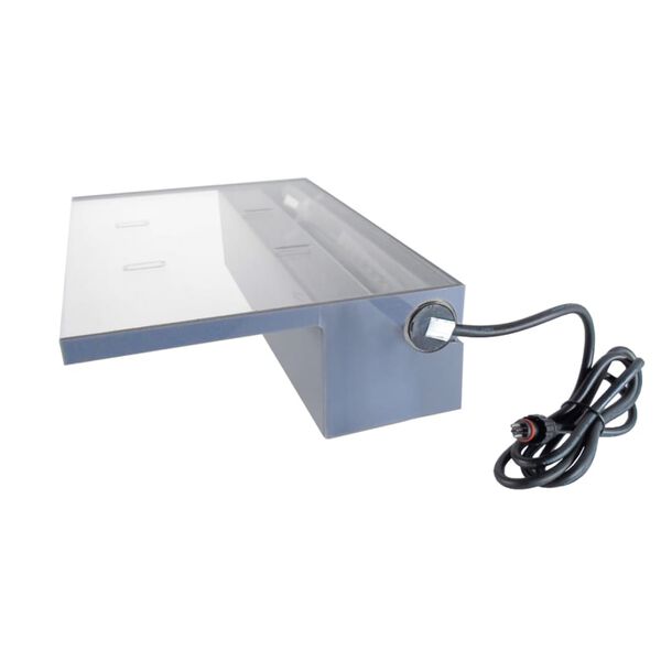Ubbink Niagara átlátszó vízeséselem LED-világítással 30 cm 7504608