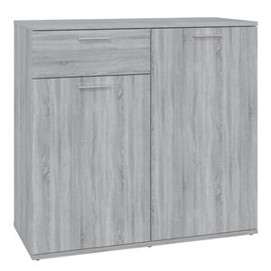 vidaXL sz&uuml;rke sonoma sz&iacute;nű szerelt fa t&aacute;lal&oacute;szekr&eacute;ny 80x36x75 cm
