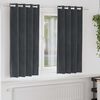 vidaXL S&ouml;t&eacute;t&iacute;tő f&uuml;gg&ouml;ny&ouml;k 2 pcs Vil&aacute;gossz&uuml;rke 140 x 175 cm B&aacute;rsony