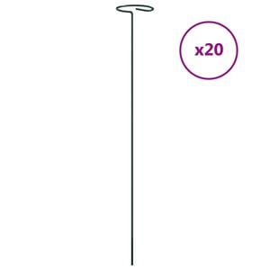 vidaXL 20 db s&ouml;t&eacute;tz&ouml;ld ac&eacute;l kerti n&ouml;v&eacute;nykar&oacute; 40 cm