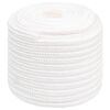 vidaXL T&ouml;bbc&eacute;l&uacute; munkak&ouml;t&eacute;l 18 mm 50 m Feh&eacute;r PP 1995 kg Max. teherb&iacute;r&aacute;s