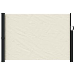 vidaXL H&uacute;zhat&oacute; oldals&oacute; napernyő Kr&eacute;msz&iacute;nű 300 x 170 cm Poli&eacute;szter