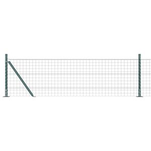 vidaXL Europai ker&iacute;t&eacute;s beton alaplappal 10 x 0,6 m PVC-bevonatos ac&eacute;l