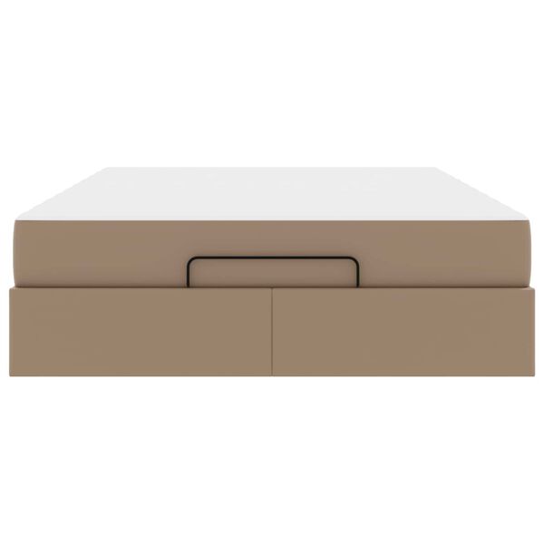 vidaXL &Aacute;gykeret matraccal matracmal 2 pcs S&aacute;rg&aacute;sbarna PVC