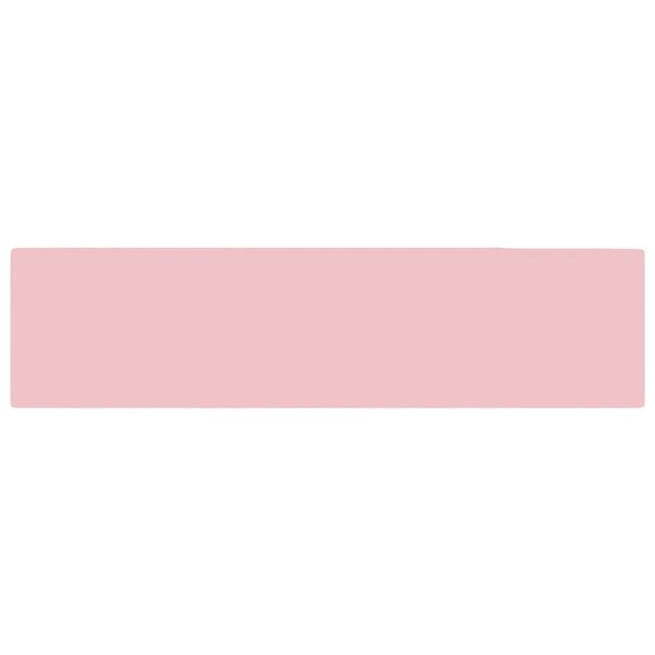 vidaXL matt r&oacute;zsasz&iacute;n ker&aacute;mia mosd&oacute;kagyl&oacute; t&uacute;lfoly&oacute;val