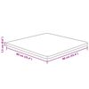 vidaXL s&ouml;t&eacute;tbarna kezelt t&ouml;m&ouml;r t&ouml;lgyfa n&eacute;gyzet asztallap 90x90x1,5cm