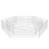 vidaXL hatsz&ouml;gletű gabion magas&aacute;gy&aacute;s 200 x 173 x 40 cm