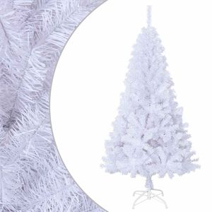 vidaXL feh&eacute;r PVC műkar&aacute;csonyfa vastag &aacute;gakkal 150 cm