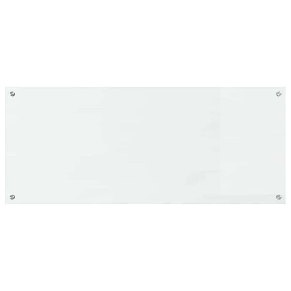 vidaXL Konyhai splashback Átlátszó 120 x 50 x 0.6 cm edzett üveg