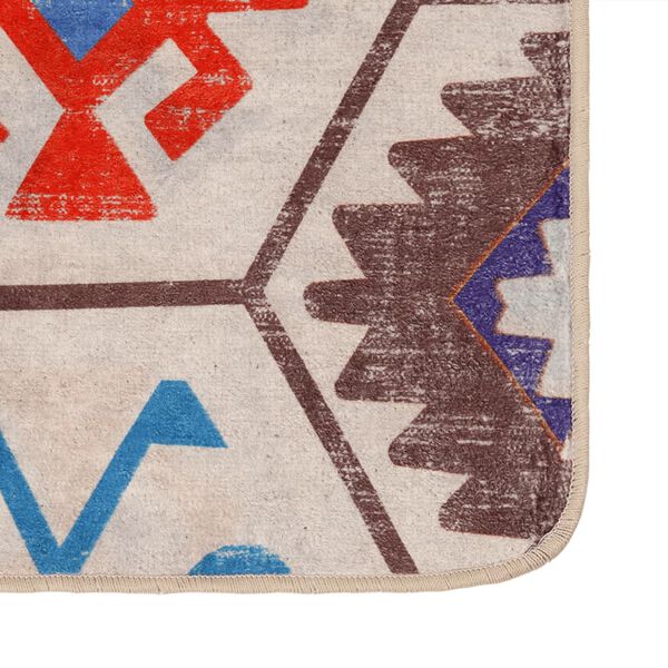 vidaXL t&ouml;bbsz&iacute;nű moshat&oacute; cs&uacute;sz&aacute;sg&aacute;tl&oacute; szőnyeg 120 x 180 cm