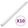 vidaXL PVC k&aacute;belcsatorn&aacute;k 100 x 40 mm 10 m