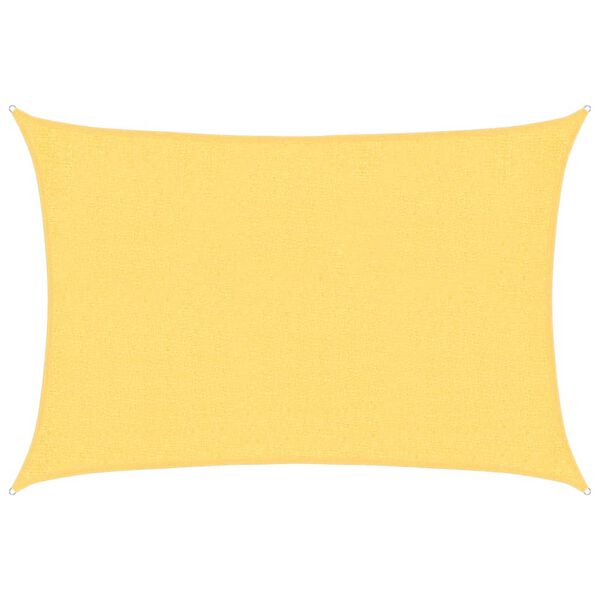 vidaXL bézs HDPE napvitorla 160 g/m² 2 x 2,5 m