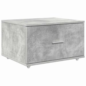 vidaXL Fi&oacute;kos szekr&eacute;ny ker&eacute;kkel Beton Sz&uuml;rke 55 x 45 x 31 cm